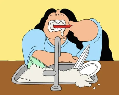 Must Our Housemate Stop Brushing Her Teeth at the Kitchen Basin?